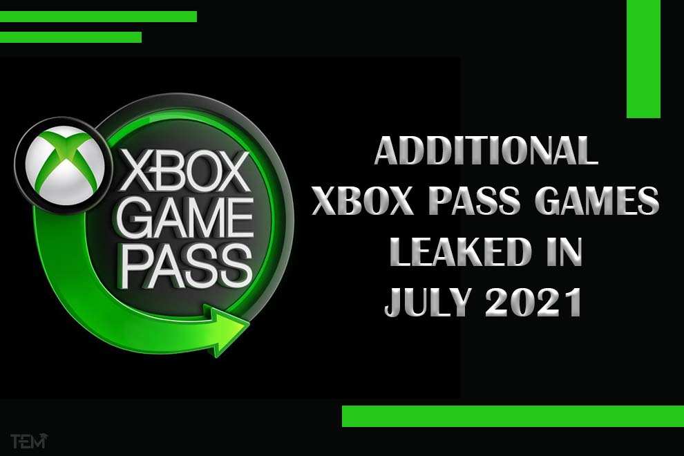 Xbox Pass Games